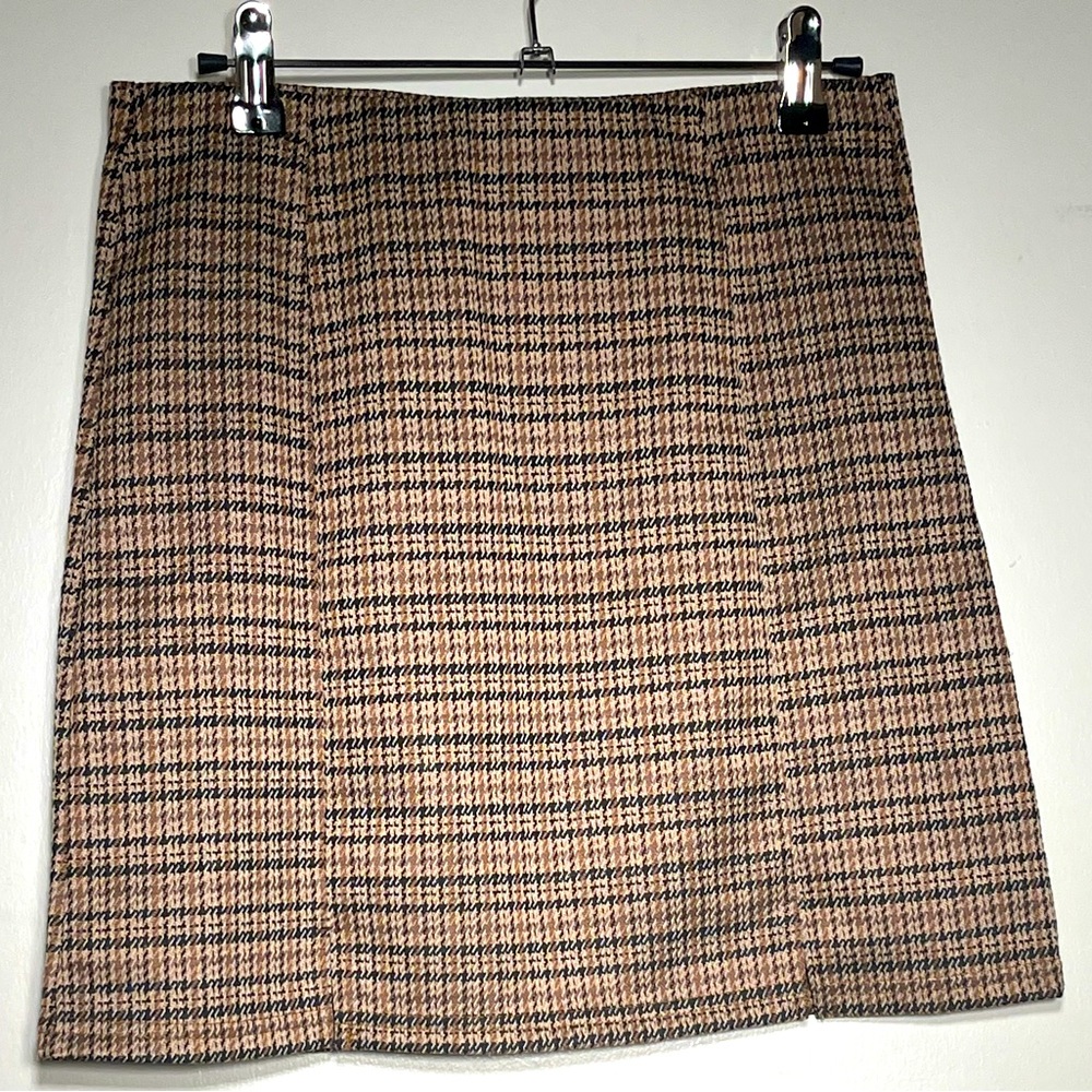 Hesperus Herringbone Skirt - Size M